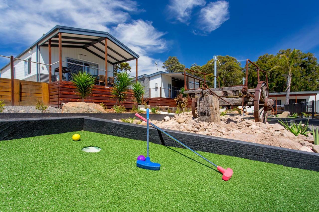 Big4 Wallaga Lake Holiday Park Bermagui Eksteriør bilde